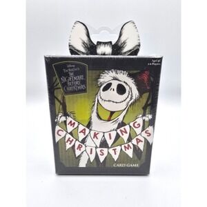 Disney Nightmare Before Christmas Making Christmas Card Game Funko Games New